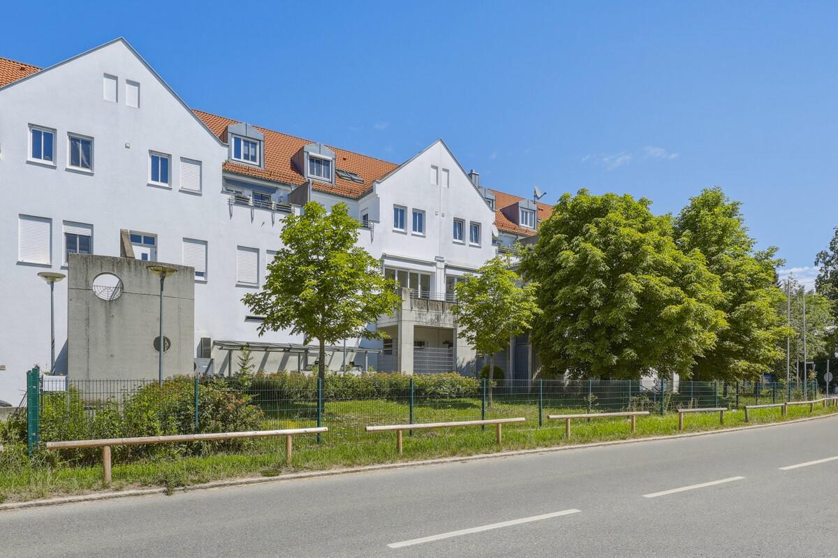 Blick von der Straße