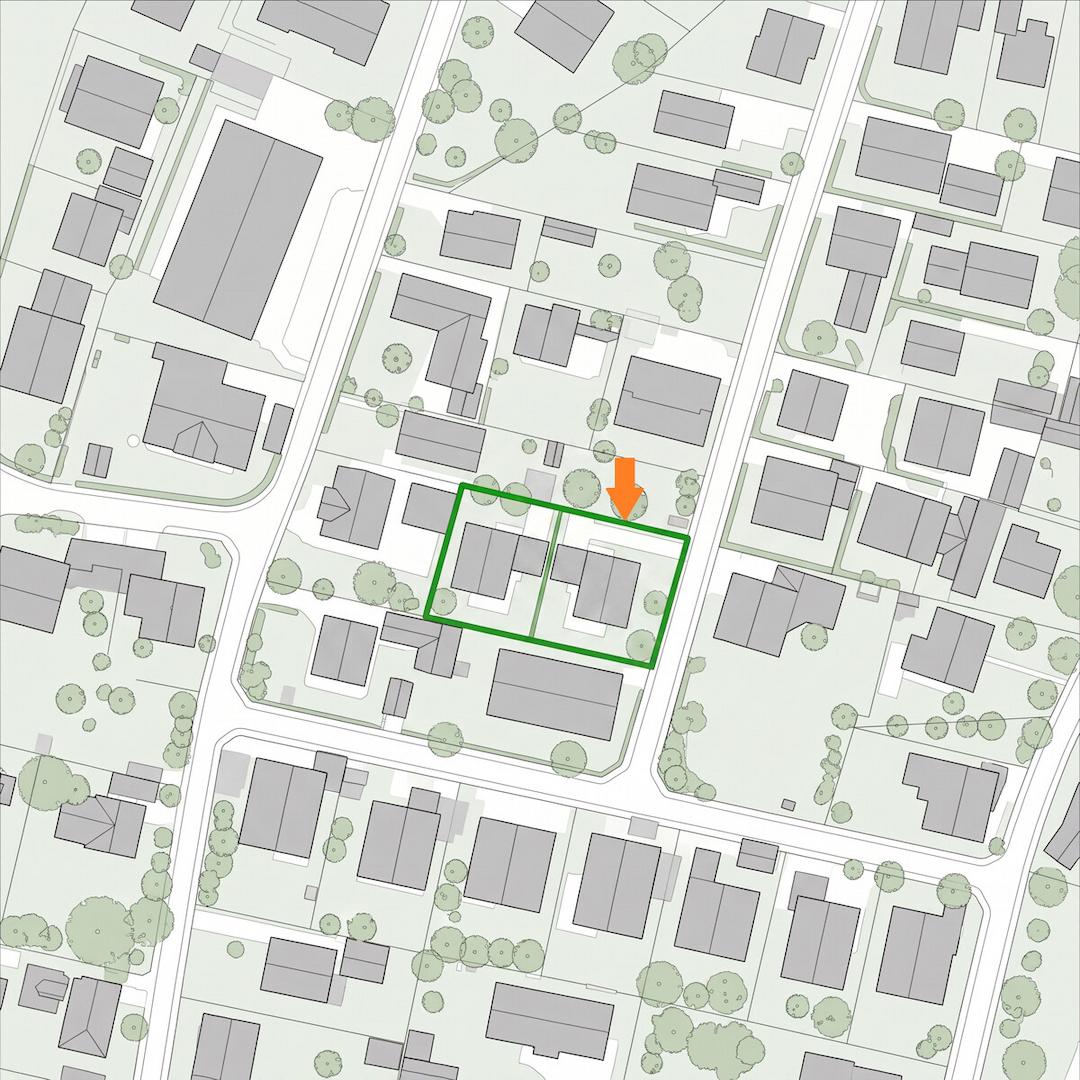Lageplan Aufteilung