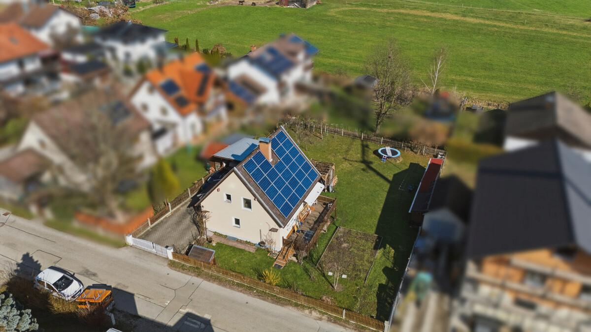Das Grundstück aus der Vogelperspektive