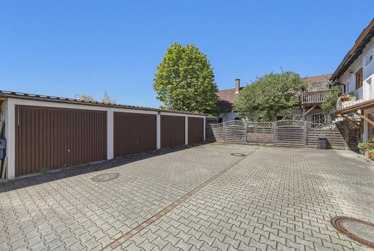 Die Garagenanlage