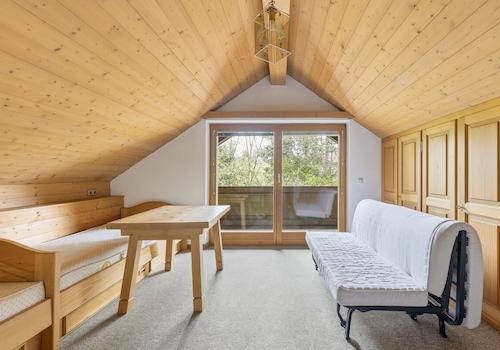 Die Wohnung im Dachgeschoss West