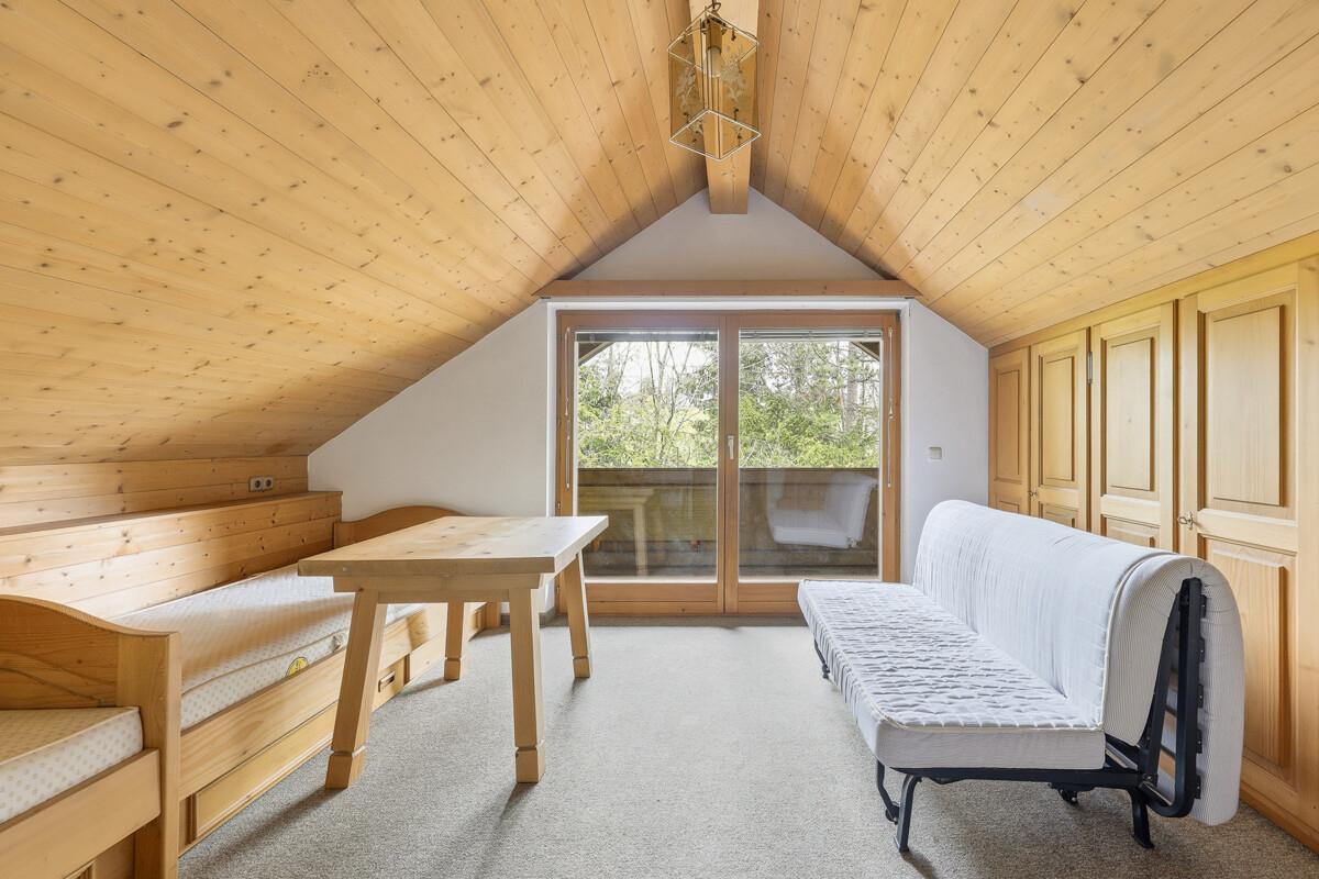 Die Wohnung im Dachgeschoss West