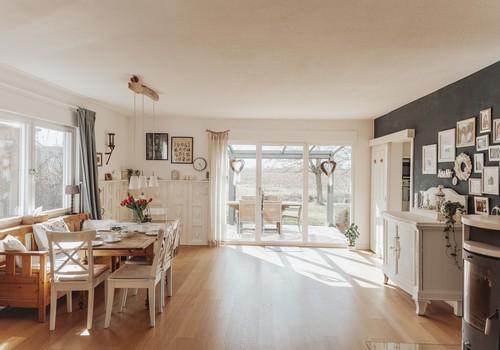 Esszimmer mit Blick zum Westen