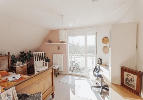 Zimmer mit Balkon Westen