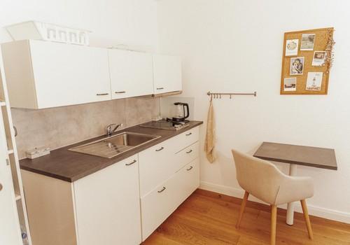 Küche in dem Zimmer UG
