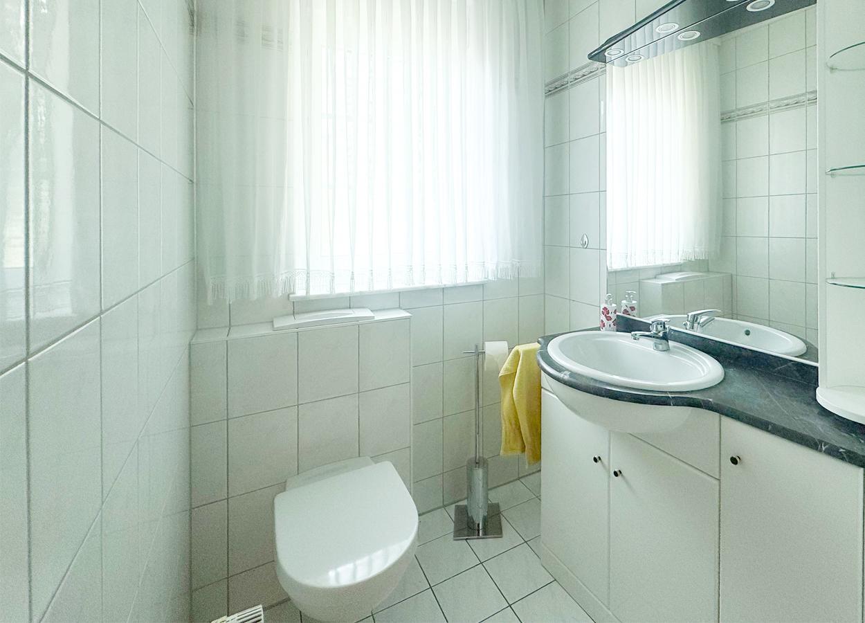 ...mit Gäste-WC