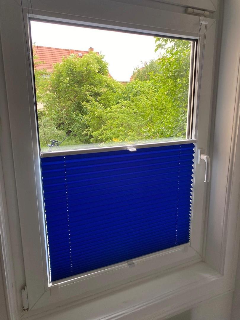 Plissee Küchenfenster