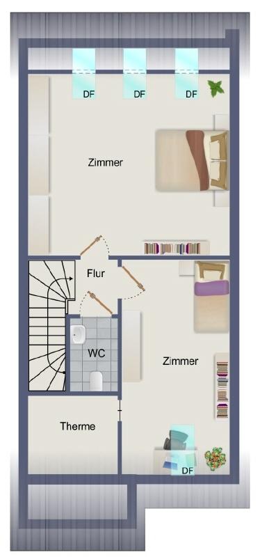 Grundriss Dachgeschoss