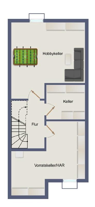 Grundriss Keller