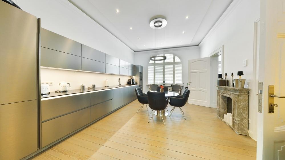 High-End-Küche mit jeglicher Raffinesse