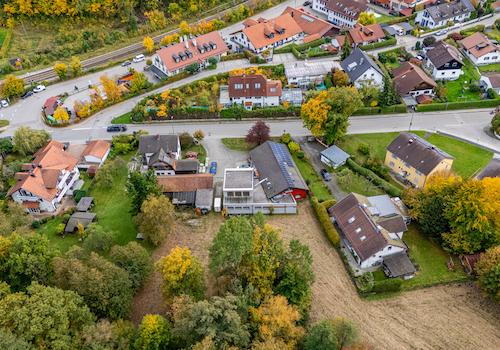 Mitten im Ort