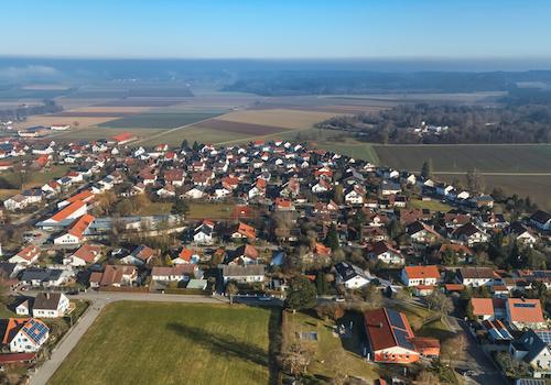 Überschaubares Dorf