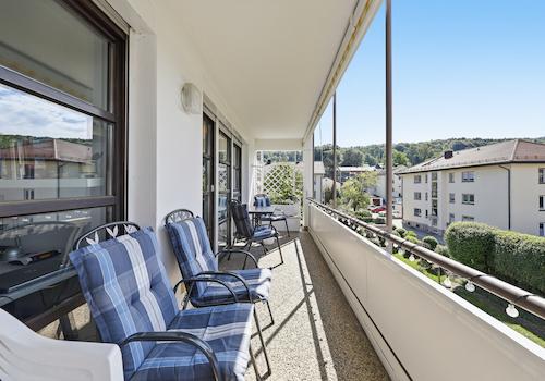 Großzügiger Sonnenbalkon