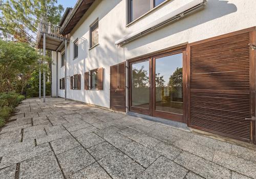 Terrasse im Untergeschoss