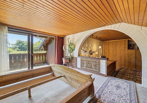 Blick vom Schlafzimmer auf das Vorzimmer