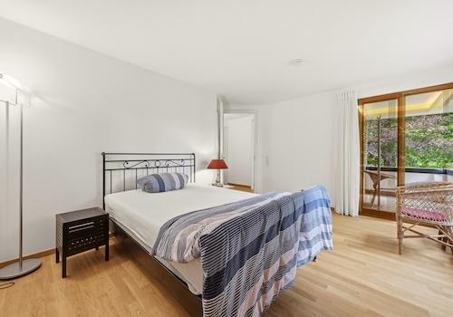 Freundliches Schlafzimmer