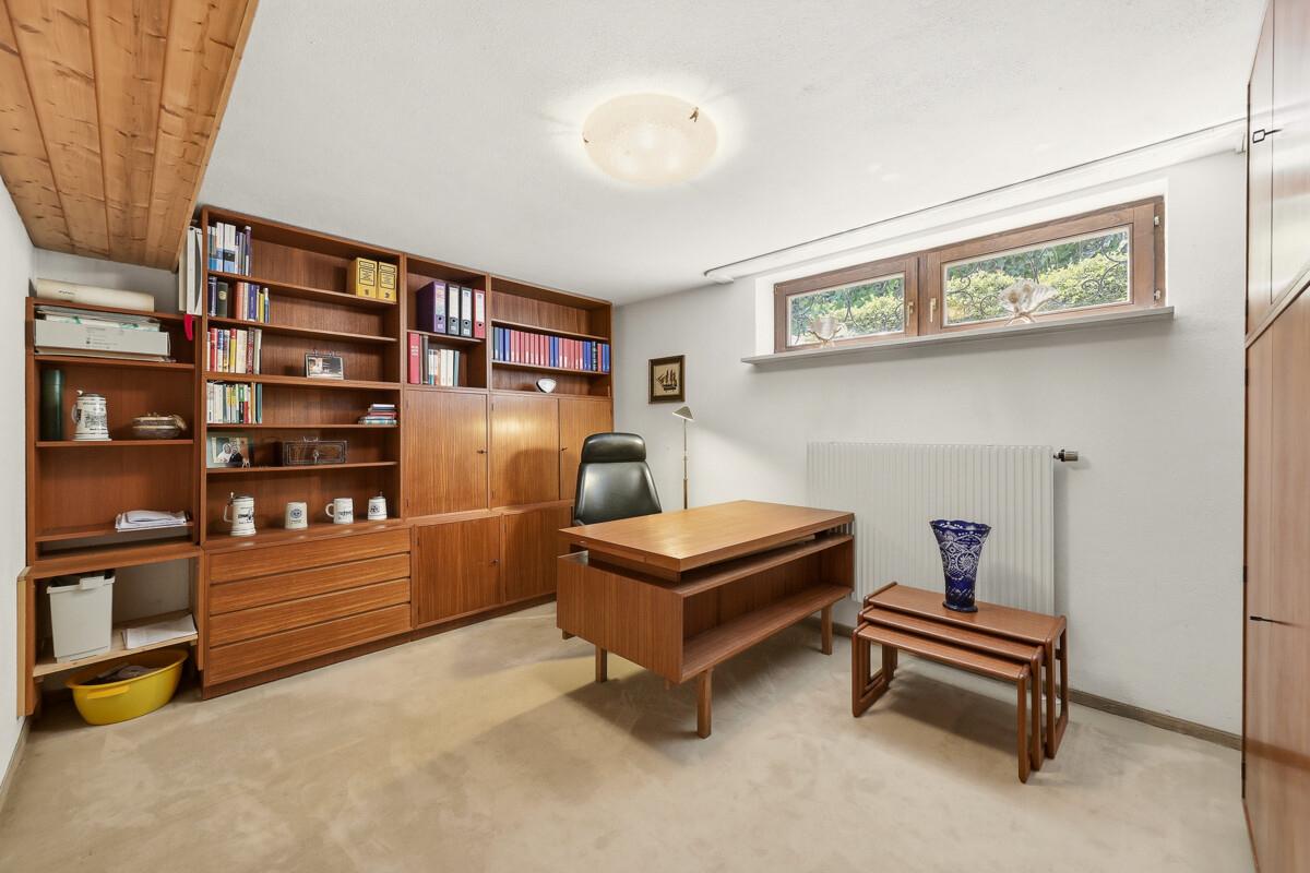 Büro im Untergeschoss