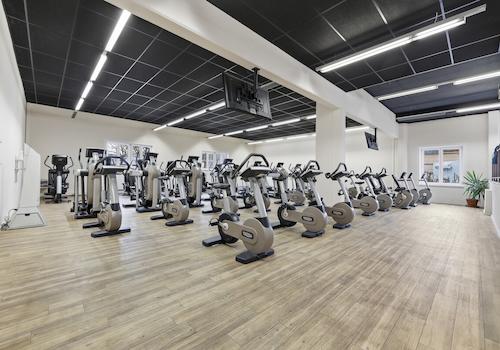 Der großzügige Cardio-Bereich