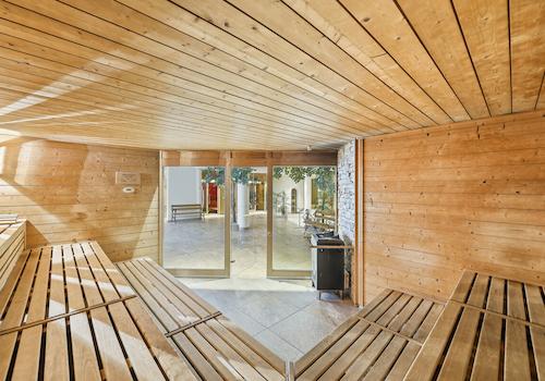 Die gemütliche Sauna