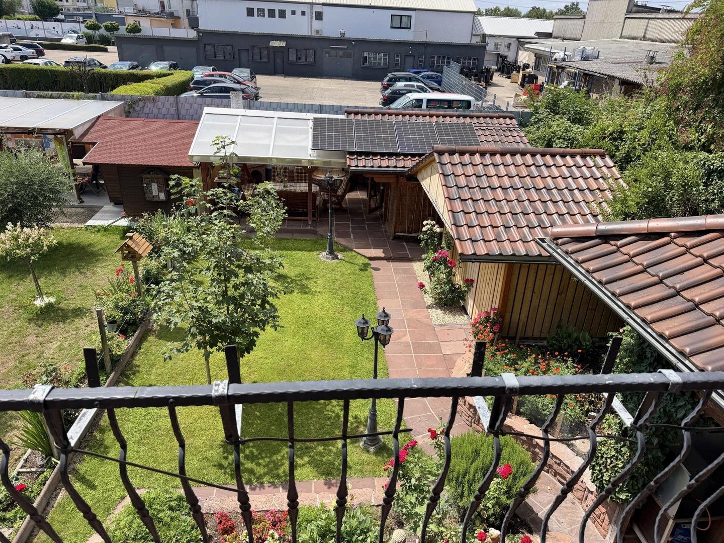 Blick in den Garten