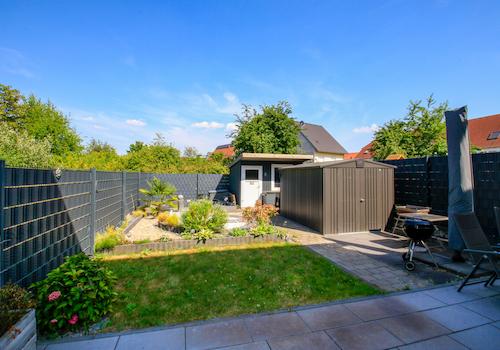 Garten Ausblick von Terrasse