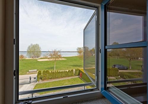 Blick aus dem Schlafzimmer