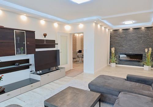 moderne und luxuriöse Wohnatmosphäre