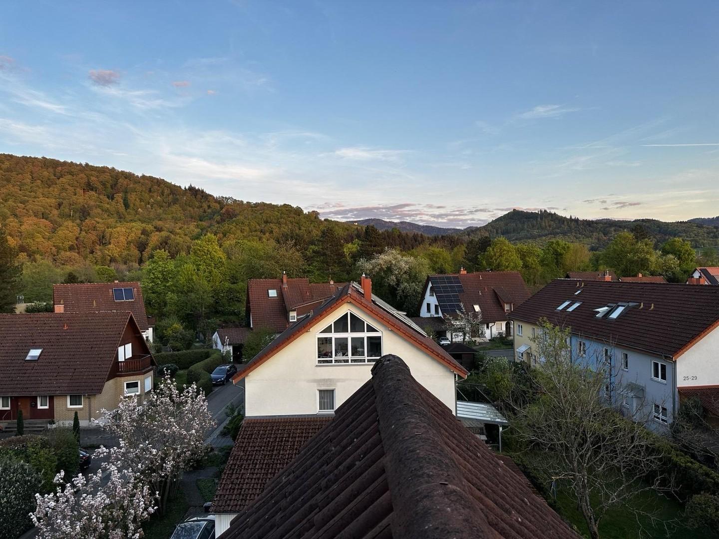 Blick vom 2. Dachgeschoss