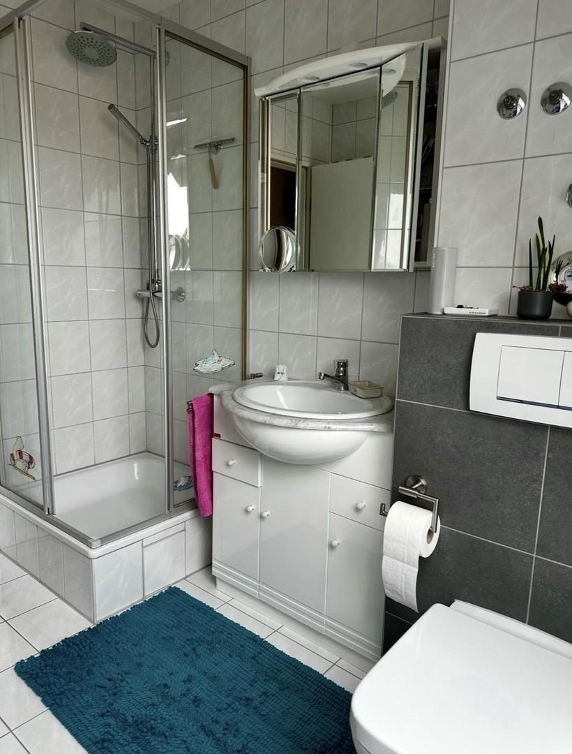 Tageslichtbad mit Dusche/WC
