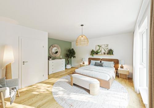 OG Schlafzimmer Beispieleinrichtung