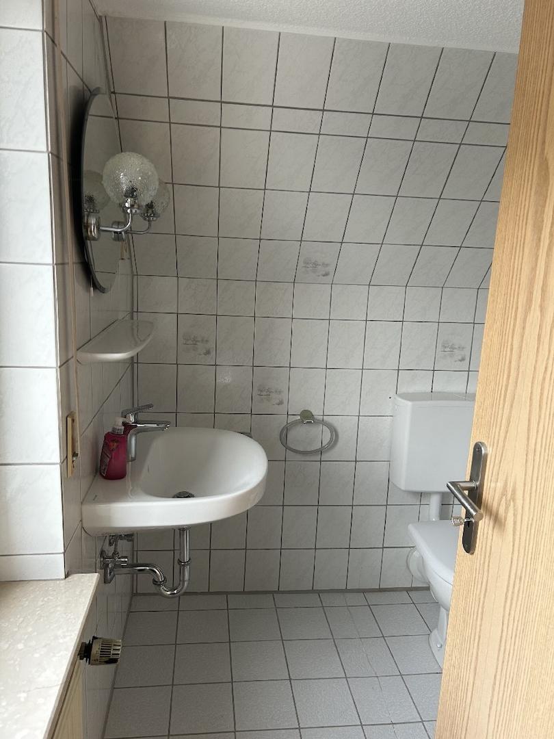 Toilette Obergeschoss