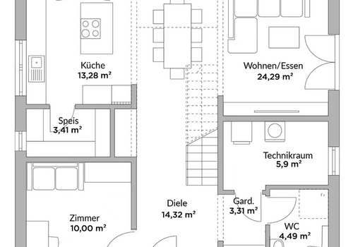 Grundriss EG