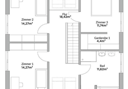 Grundriss OG
