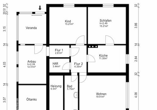 Grundriss cut
