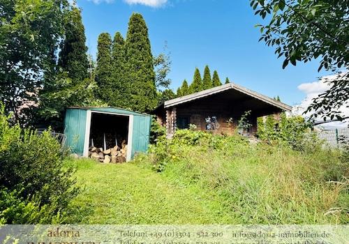 Grundstück Gartenhäuschen