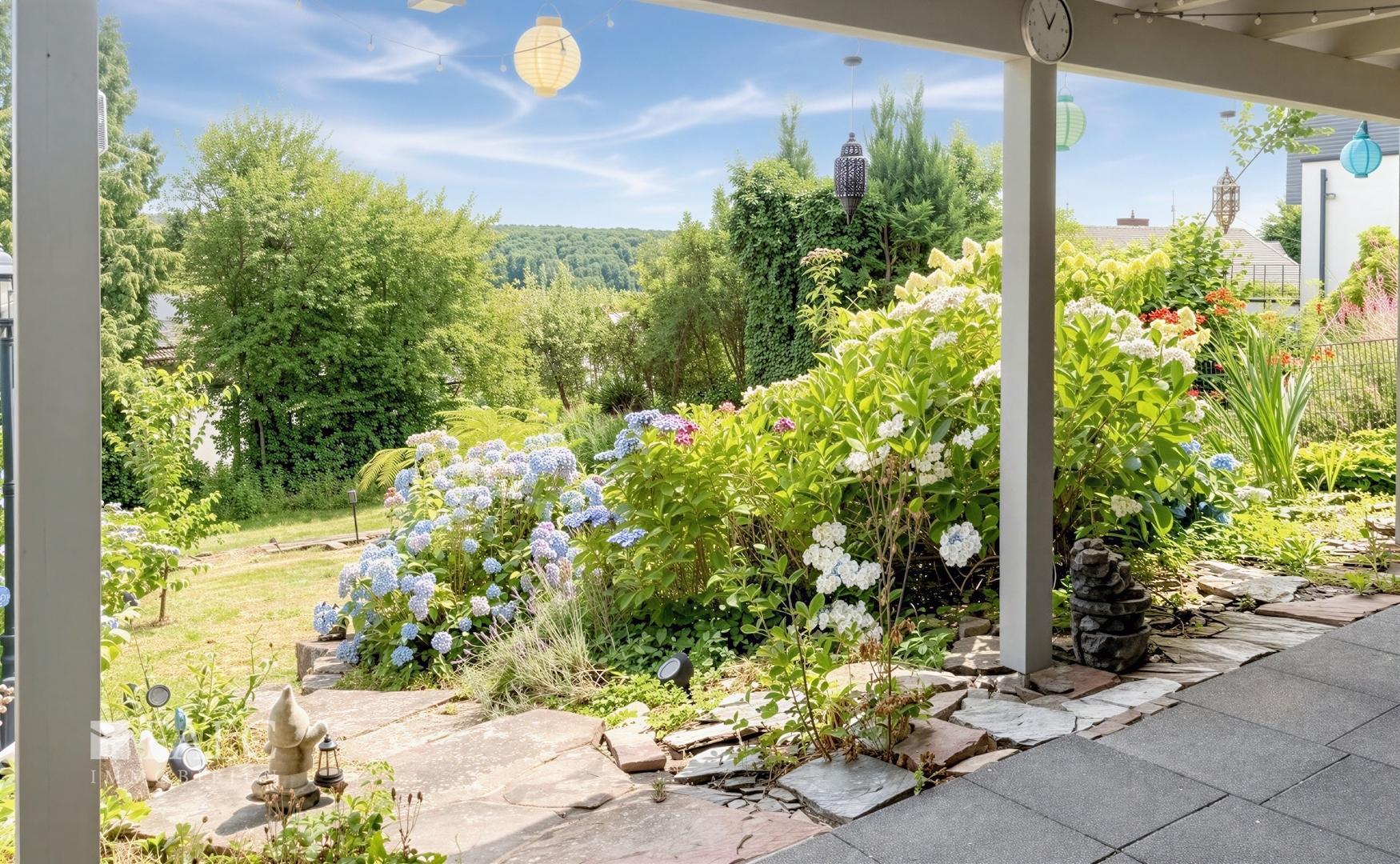 Blick in den Garten
