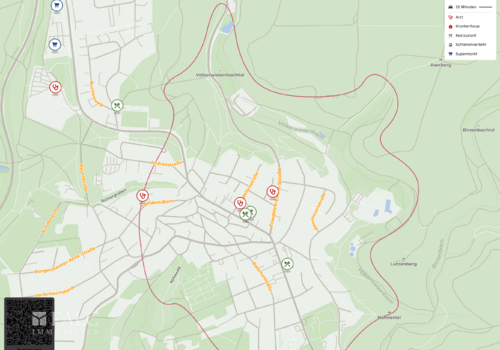 Lageplan (Mikro)