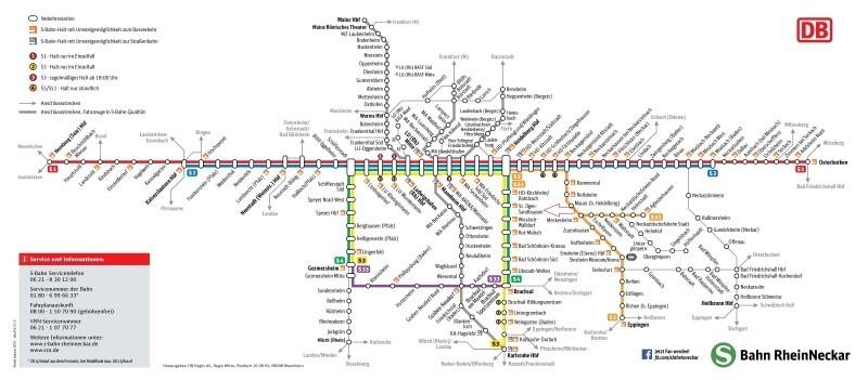 S-Bahn-Plan DB mit SA