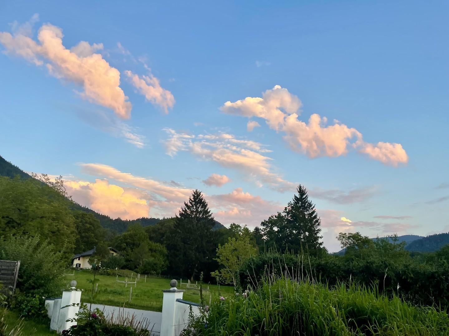Blick auf Naturschutzgebiet