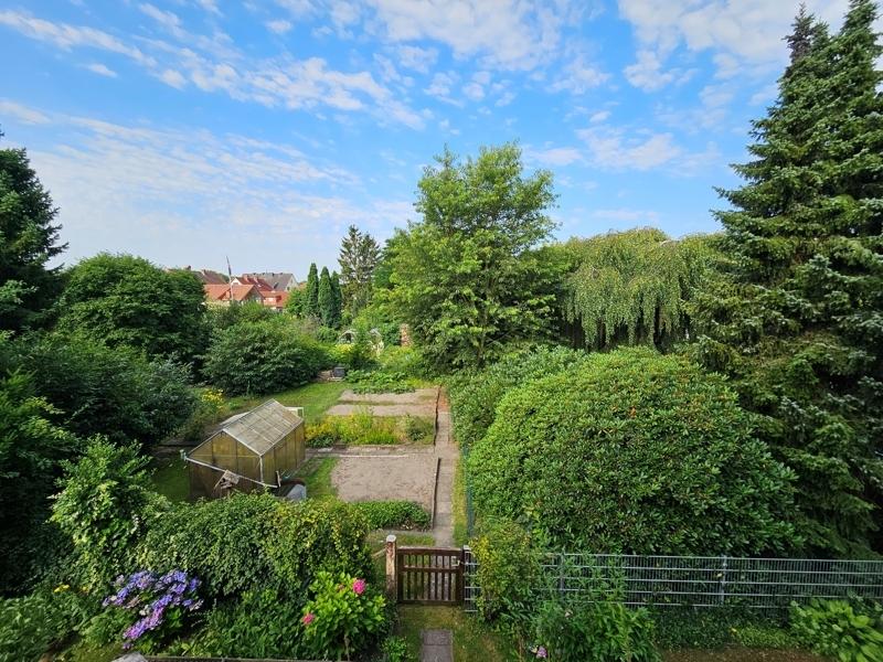 Blick vom Balkon