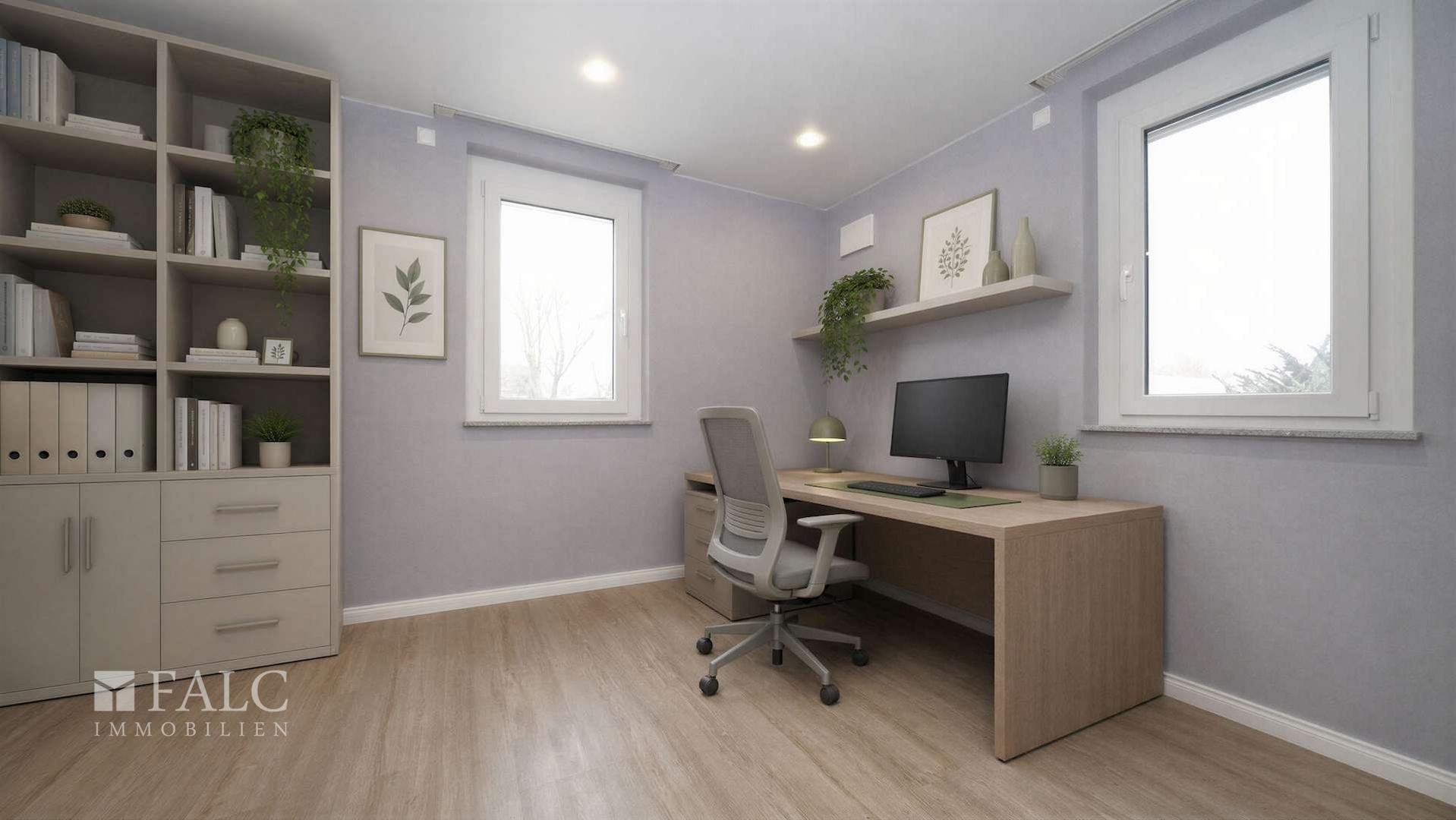 Mögliches Home-Office (visualisiert)