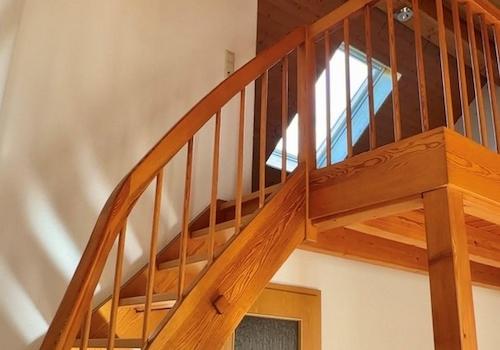 Treppe zu Empore