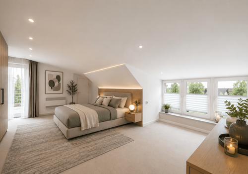 Schlafzimmer (KI Visualisiert)