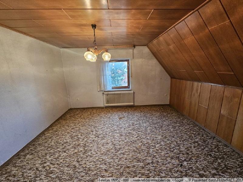 Schlafzimmer II im Dachgeschoss