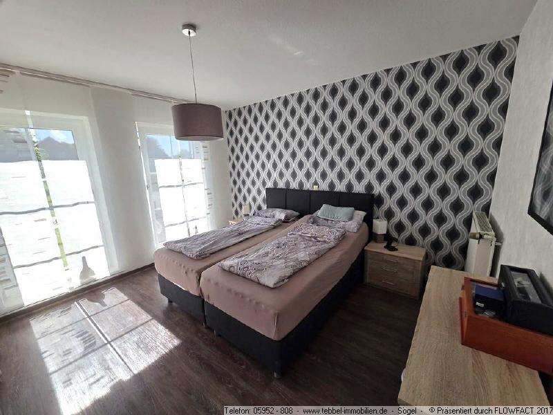 Schlafzimmer 1 im Erdgeschoss