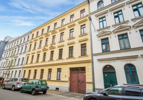 Straßenansicht von rechts