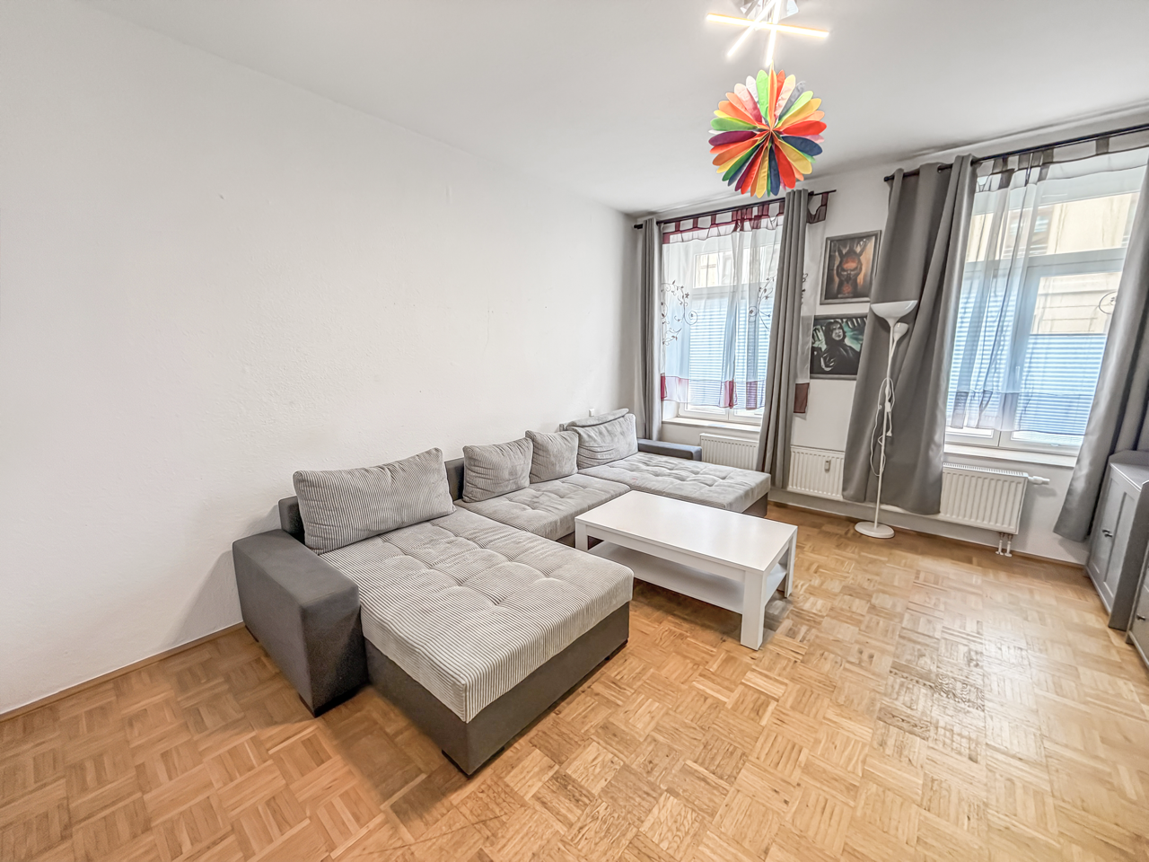 Helles Wohnzimmer