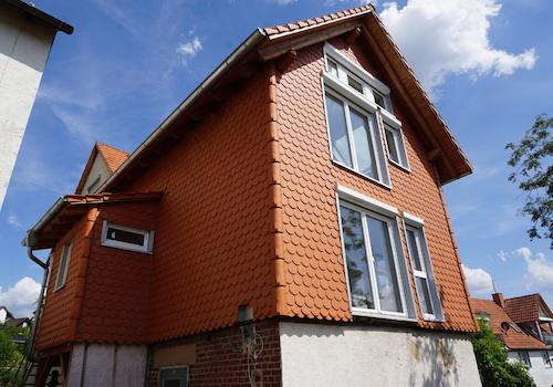 Hausrückseite