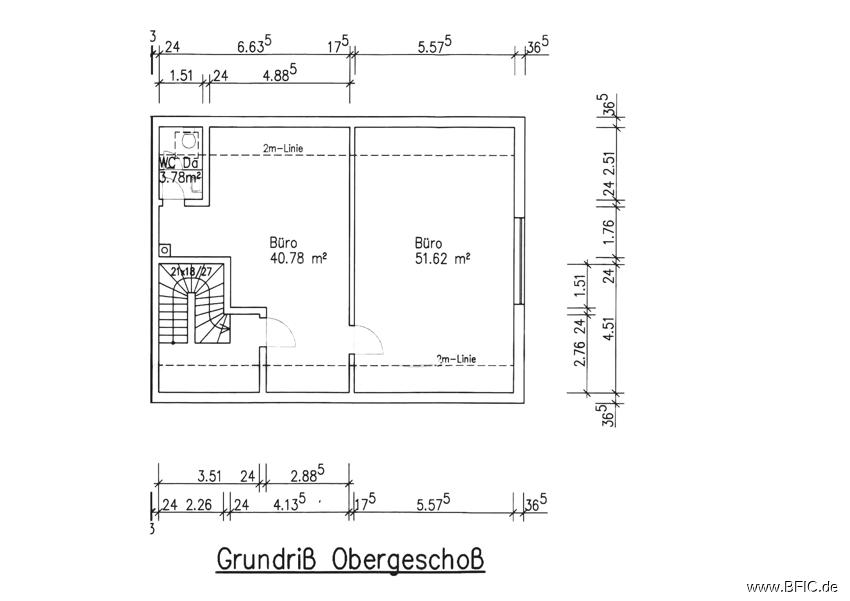 Grundriss Obergeschoss