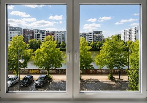 Blick aus dem Fenster
